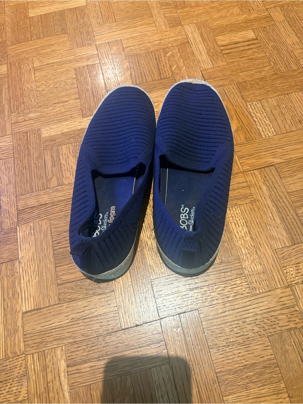 Skechers Slip-On Kids' Sneakers in Navy Blue
